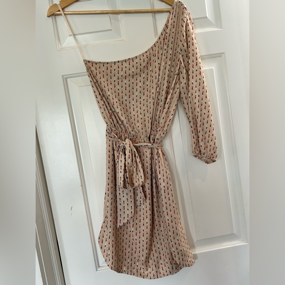 BCBGGeneration One Shoulder Mini Dress